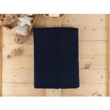Baveno Home Pamuklu 110X160 cm Waffle Dokulu Fonksiyonel Pike Banyo Havlusu Baveno