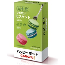 Gangfu Macaron Biscuits With Matcha Flavor 50G