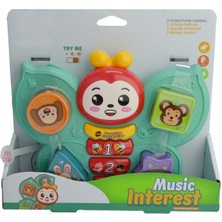 Kiddico Toys Müzikli Şekil Eşleştirme Arkadaşı Kelebek