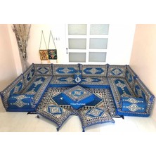 Anka Group Kilim Desenli U Köşe 10CM - Mavi