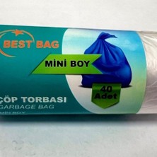Şeylişeyler-Bestbag – Standart Mini Çöp Poşeti – 40×50 cm – 1 Koli (50 Paket / Paket Içi 40 Adet)