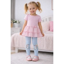 Gigi Giyim Unicorn Figürlü Kız Çocuk Külotlu Çorap