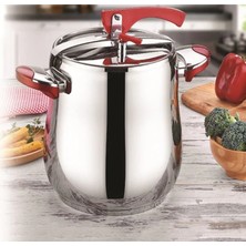 Çelik Düdüklü Tencere 6 Lt.