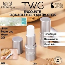 TWG Romantik Kokulu Katı Balsam Parfüm 7.8g White Tea