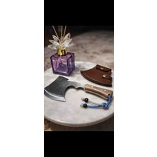 Ay Yıldız İşlemeli Balta Çakı Kamp Bıçağı