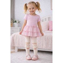 Gigi Giyim Tavşan Desenli Kız Çocuk Külotlu Çorap