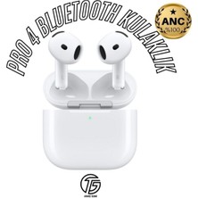 Angelphoto  Yeni Air 4.nesil Aktif Gürültü Engelleme Anc Bluetooth Kulaklık Yüksek Basslı Iphone Seri Uyumlu