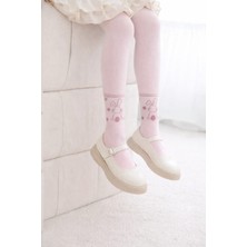 Gigi Giyim Tavşan Desenli Kız Çocuk Külotlu Çorap