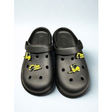 Talin Çocuk Rahat Sahil Plaj Bahçe Deniz Cross Terlik Konforlu Esnek Aksesuarlı