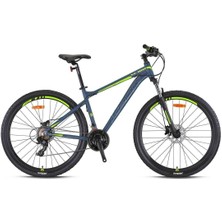 Feyza Design 27.5" Erkek Mtb Bisiklet - H.disk, 17 Kadro, Mat Siyah-Gri/neon Sarı