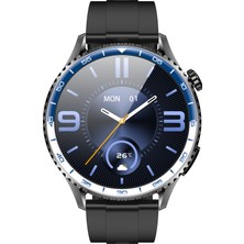You Watch You Smart  AR17-AR170  Siyah Silicon Unisex Akıllı Kol Saati Ekg