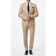 Slimfit Dar Kesim Erkek Takım Elbise