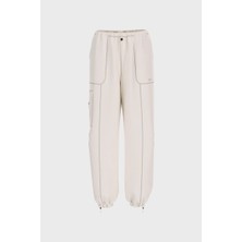 Guess Nat Kargo Kadın Beyaz Eşofman Altı V6RB16WL232-G027