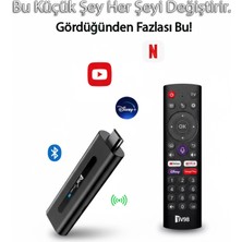 Tekvora TV98 5g Android 8k Tv Stick | Dual Wifi | Bluetooth | Akıllı Tv Dönüştürücü