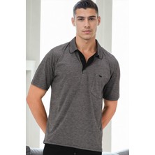 T0092 Dewberry Erkek T-Shırt-Gri