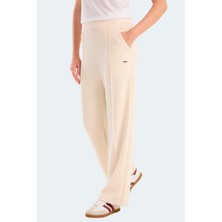 Slazenger Vılle Czg Kadın Bol Paça Siyah Eşofman Altı
