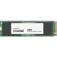 Crucial Crucıal CT2000E100SSD8, E100, 2tb, 5000/4500, Gen4, Nvme Pcıe M.2 2280, SSD