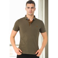 T9582 Dewberry Erkek T-Shırt-Haki
