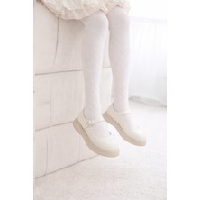 Gigi Giyim Geometrik Desenli Kız Çocuk Külotlu Çorap