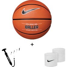 Nike Baller Basketbol Topu + Pompa + Nike Havlu Bileklik