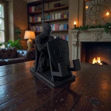 Ddm Global Şövalye Figürlü Telefon & Tablet Standı Masaüstü Dekoru