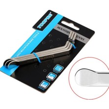 Feyza Design Metal 3'lü Yuvarlak Köşeli Uzun Tip Bisiklet Lastik Sökme Takma Levyesi