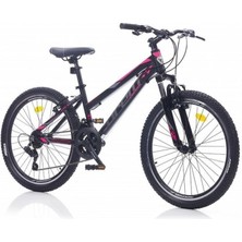 Feyza Design 23 Jantlı Swing 3.1 21'' V Fren Dağ Bisikleti Siyah-Fuşya
