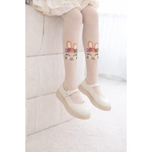 Gigi Giyim Tavşan Kulaklı Kız Çocuk Külotlu Çorap