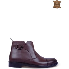 7AdımdaAşk Erkek Klasik Bot Hakiki Deri Ayakkabı - 116Y25E5002