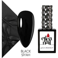 Ellea Nail Profesyonel Kalıcı Oje 15 ml Black Siyah