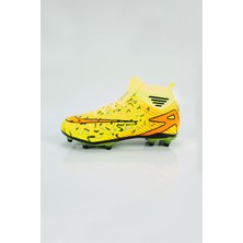 Twingo Çocuk Erkek Sarı Turuncu Çoraplı Krampon