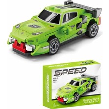 Speed Buıldıng Block Pull-Back Car 9140-3
