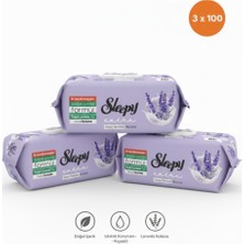 Sleepy Extra Yüzey Temizlik Havlusu Doğal Lavanta Yağı 100 Lü 3 Adet