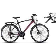 Feyza Design Erkek Şehir Bisikleti 28 Jant 21 Vites Siyah Antrasit