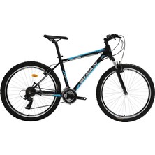 Feyza Design Dağ Bisikleti 48CM V 29 Jant 21 Vites Mat Siyah Mavi