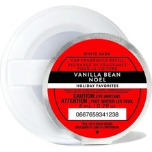 Bath & Body Works Vanilla Bean Noel Araba Kokusu Yedeği