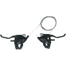 Feyza Design 3x7 Vites Fren Kolu Takımı, Kelebek ve Tetikli, Dayanıklı ve Kullanışlı