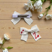 EGOMİ Harf Işlemeli Klips Toka