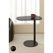 3art Metal Dekorasyon Modern Tek Ayaklı Yan Sehpa – Minimal Tasarım, Salon & Ofis Sehpası