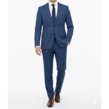 Klasik Kesim Rahat Kalıp Erkek Takım Elbise