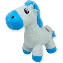 Halley Peluş Sevimli Hayvanlar 25 cm - Mavi At