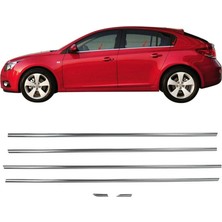 Chevrolet Cruze Hb Krom Cam Çıtası 6 Parça P.çelik 2011 Üzeri