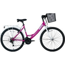 Feyza Design Renkli ve Dayanıklı 24 J Şehir Bisikleti, Konforlu Sürüş Keyfi