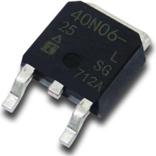 Sensör Modül Otomoil ve Tır Beyinleri Için SQD40N06-14L / Q40N06 / TO-252AA Smd Mosfet Transistör