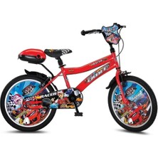 Feyza Design Çocuk Erkek Bisikleti 20 Jant Kırmızı, Eğlenceli ve Rahat Sürüş Keyfi