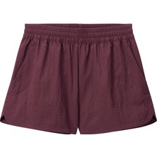 Decathlon Kadın Spor Şortu - Bordo - Elementals