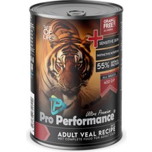Pro Performance Ultra Premium Dana Etli Yetişkin Konserve Kedi Maması 1 Adet 400 gr