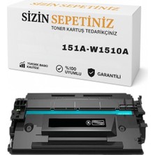 Sizinsepetiniz W1510A (151A) Çipli Muadil Toner | Hp Mfp 4103FDN 4103FDW Uyumlu