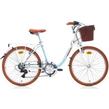 Feyza Design 24 Jant Şehir Tur Bisikleti, 7 Vites, Rahat ve Şık Tasarım