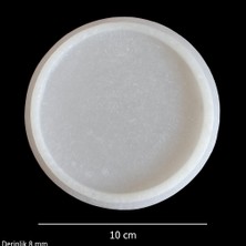 ElHobi 5 Adet 10cm - Tam Yuvarlak Bardak Altı Kalıbı - Snt B107inci